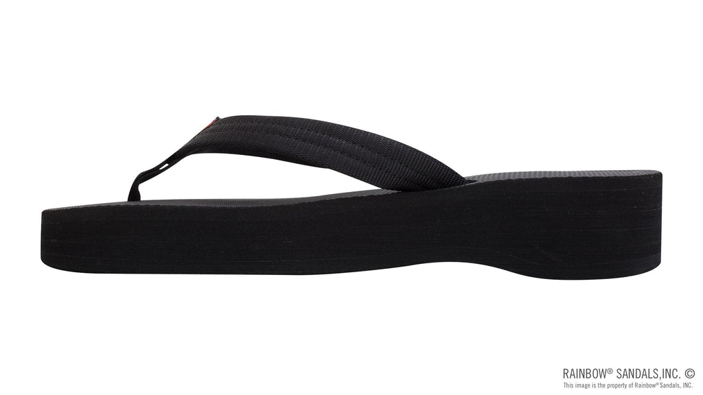 Four Layer Wedge Soft Rubber Top with EVA Filled 3/4" Nylon Strap