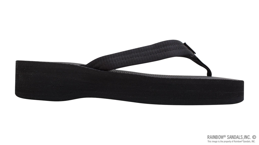Four Layer Wedge Soft Rubber Top with EVA Filled 3/4" Nylon Strap
