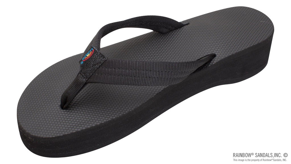 Four Layer Wedge Soft Rubber Top with EVA Filled 3/4" Nylon Strap