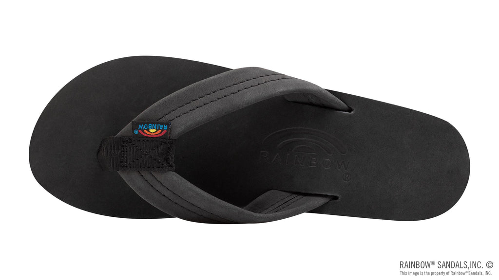 Six Layer Wedge Leather 1" Leather Strap