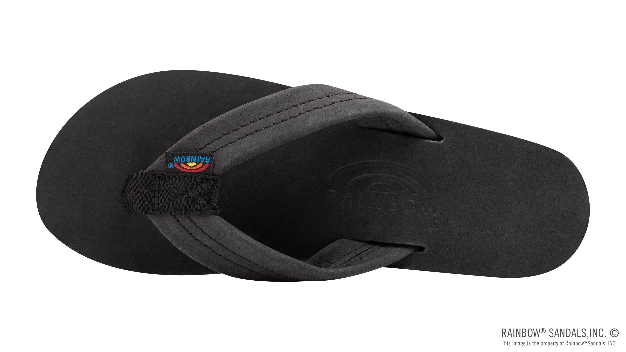 Six Layer Wedge Leather 1" Leather Strap