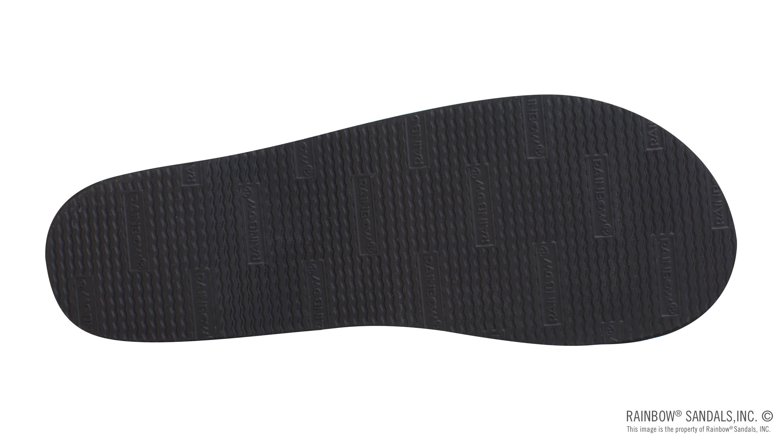 Six Layer Wedge Soft Rubber Top with EVA Filled 1" Nylon Strap