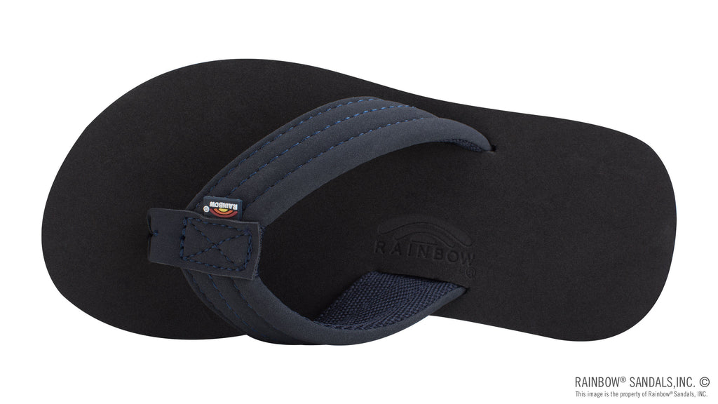 The Grombow - Soft  Rubber Top Sole  with 1" Strap and Pin line