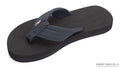 The Grombow - Soft  Rubber Top Sole  with 1" Strap and Pin line
