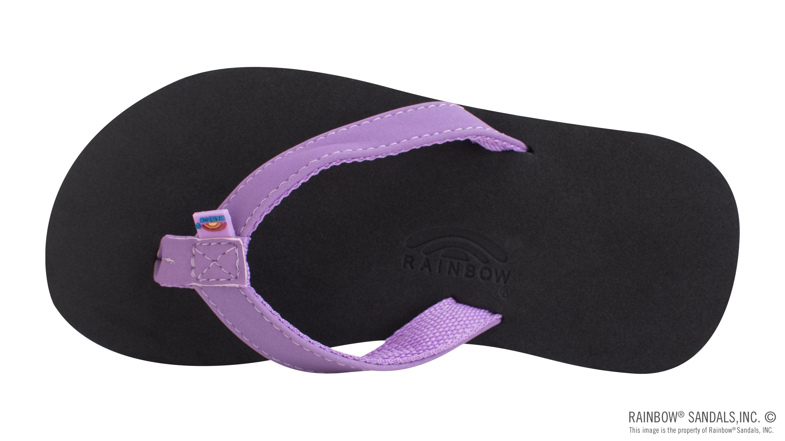 The Grombow - Soft  Rubber Top Sole  with 1/2" Narrow Strap and Pin line