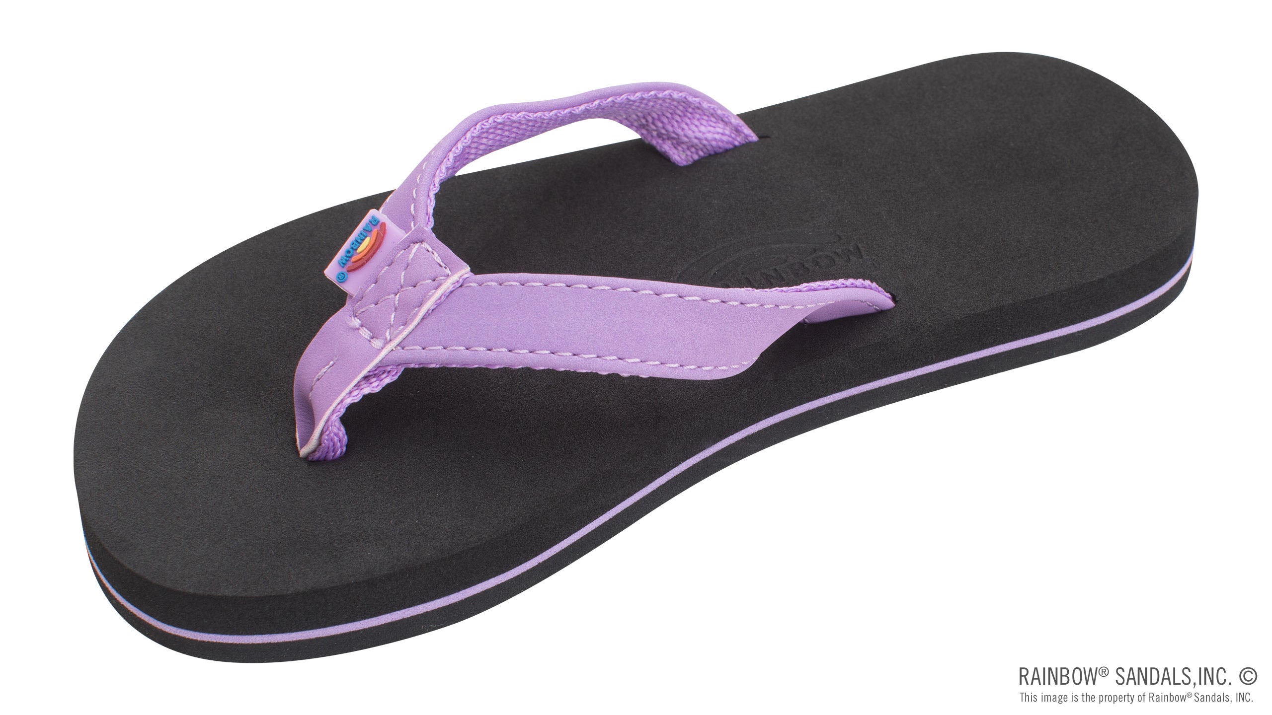 The Grombow - Soft  Rubber Top Sole  with 1/2" Narrow Strap and Pin line