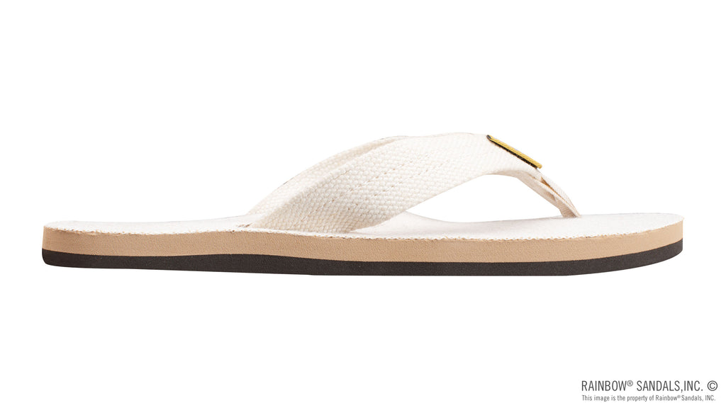 Single Layer Hemp  with Arch  Support and 1" Strap