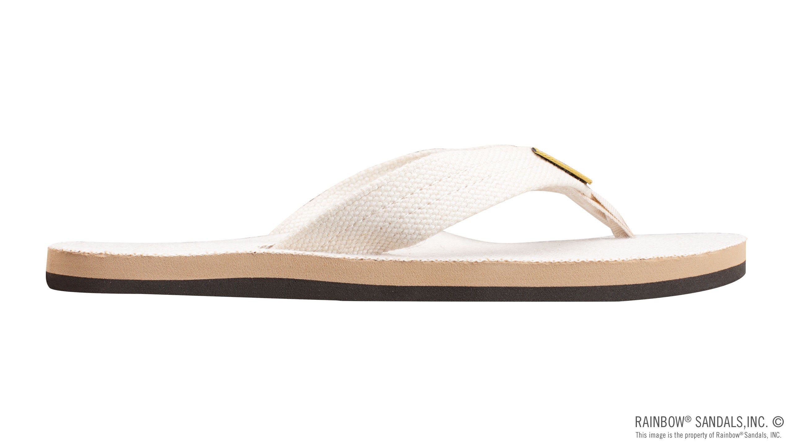 Single Layer Hemp  with Arch  Support and 1" Strap