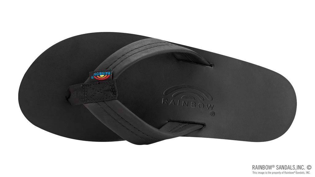 Single Layer Classic Leather with Arch Support 1" Strap