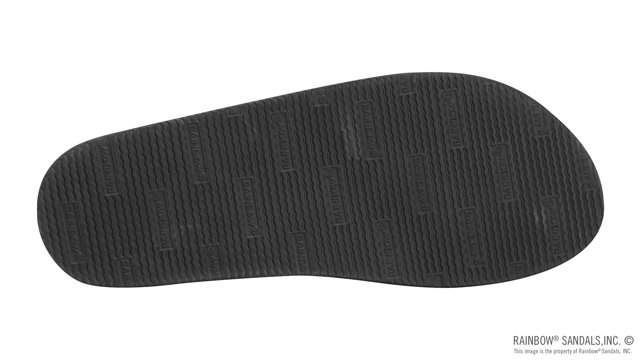 Classic Rubber - Single Layer Soft Top 1" Nylon Strap