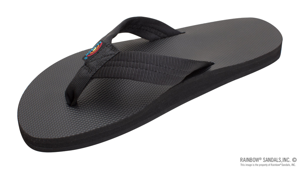 Classic Rubber - Single Layer Soft Top 1" Nylon Strap
