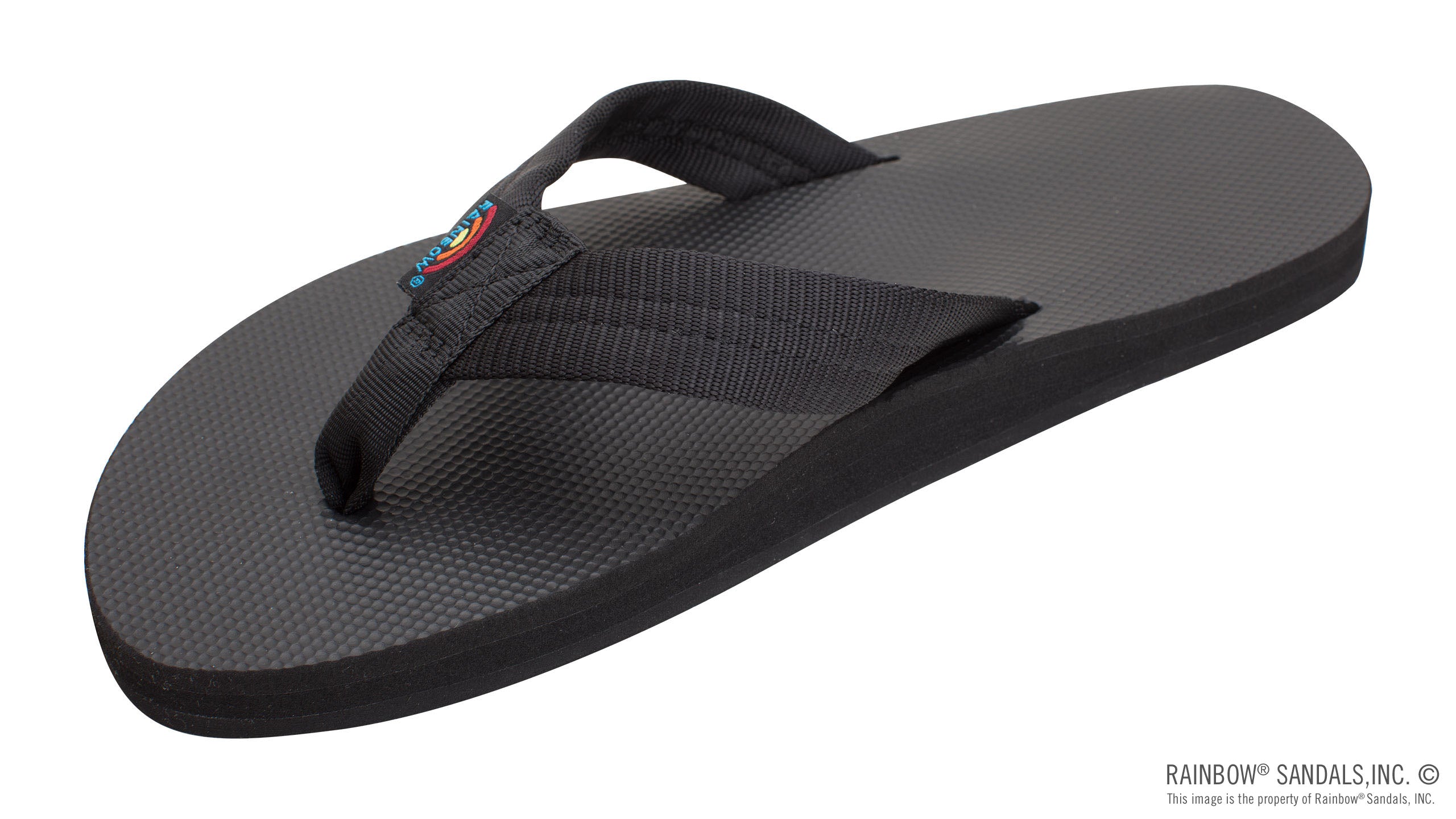 Classic Rubber - Single Layer Soft Top 1" Nylon Strap