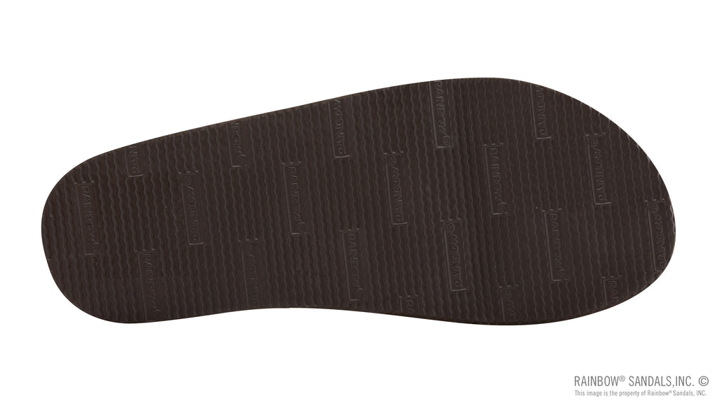 Premier Leather Single Layer Arch Cross Strap Flat Stitch