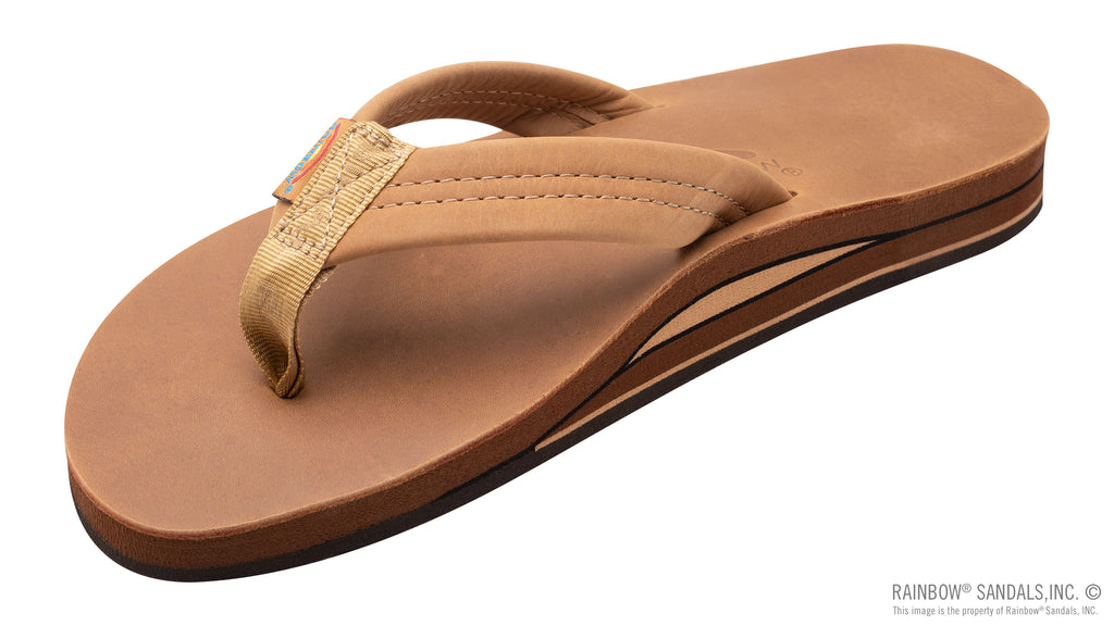 Luxury Leather -  Double Layer Arch  Support