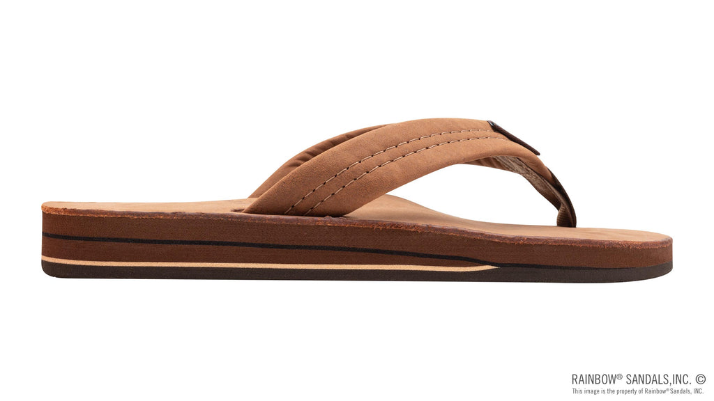 Double Layer  Arch Support Premier Leather with a 1" Strap
