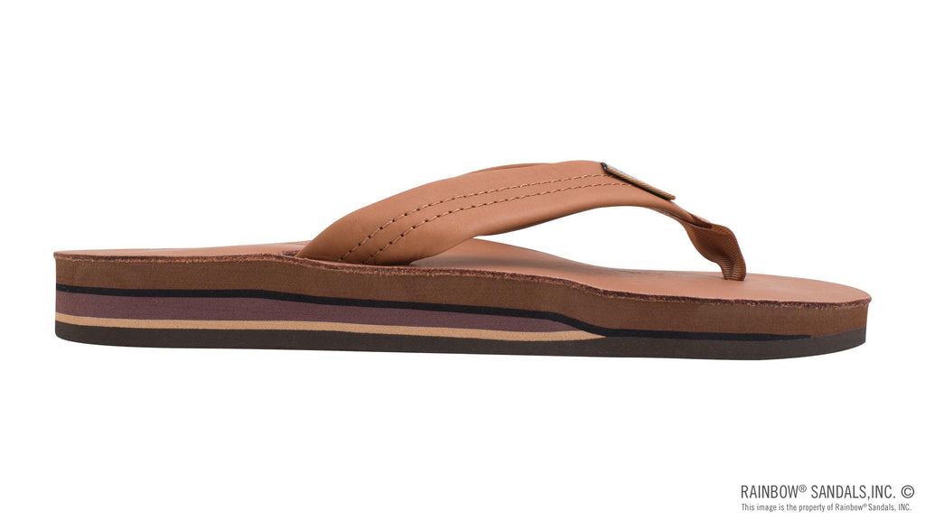 Double Layer Arch Support Classic Leather with 1" Strap