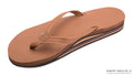 Double Layer Arch Support Classic Leather and 1/2" Narrow Strap