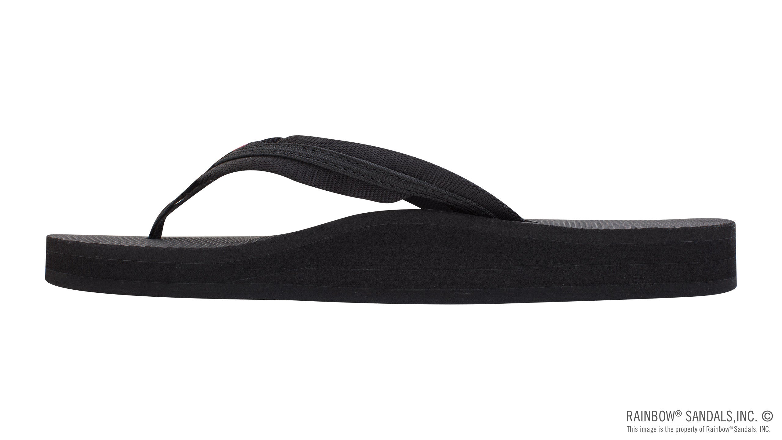 Double Layer Soft Rubber Top with 3/4" Braided Nylon Strap