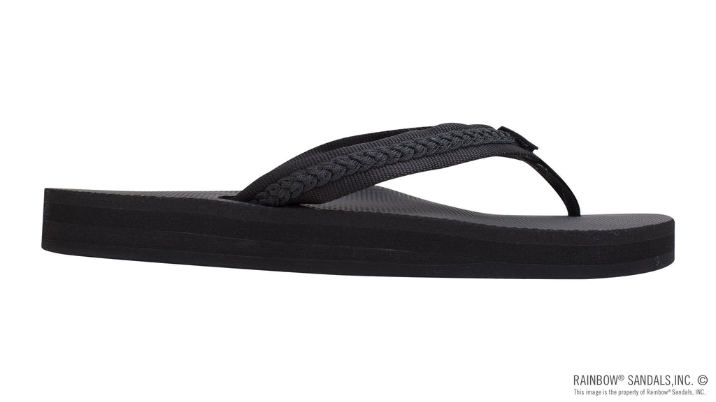 Double Layer Soft Rubber Top with 3/4" Braided Nylon Strap