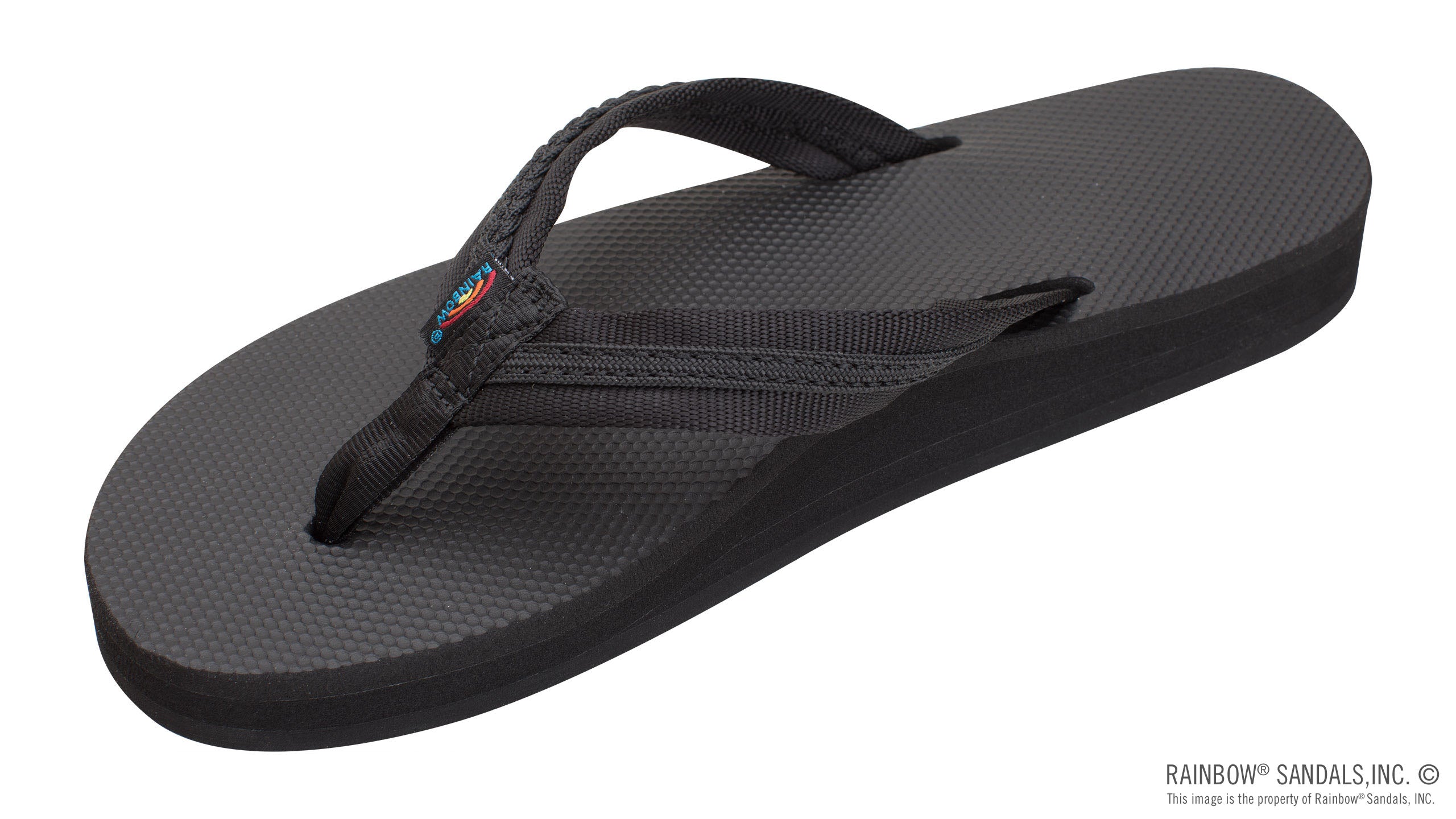 Double Layer Soft Rubber Top with 3/4" Braided Nylon Strap