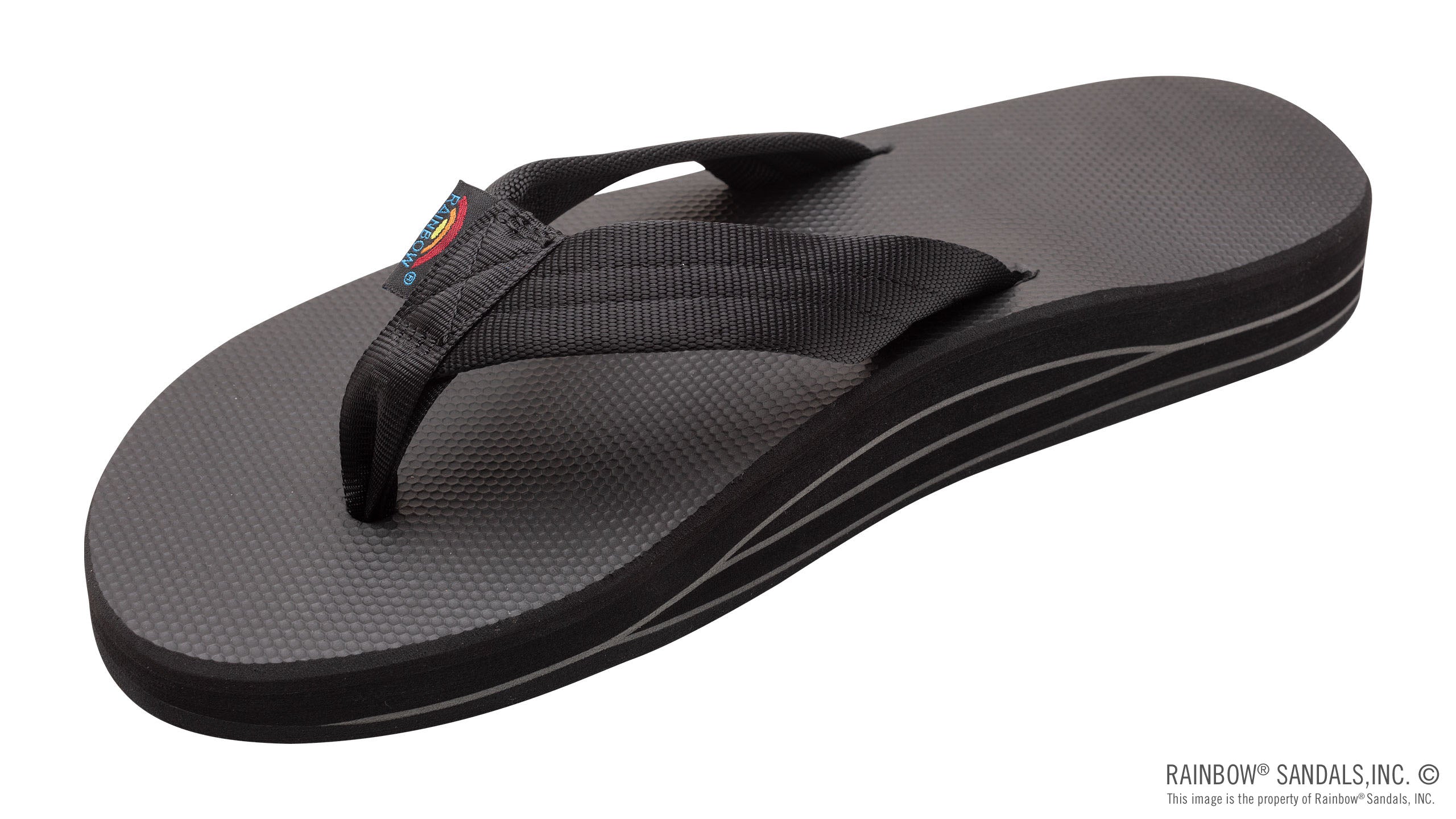 Classic Rubber - Double Layer Soft Top 1" Nylon Strap