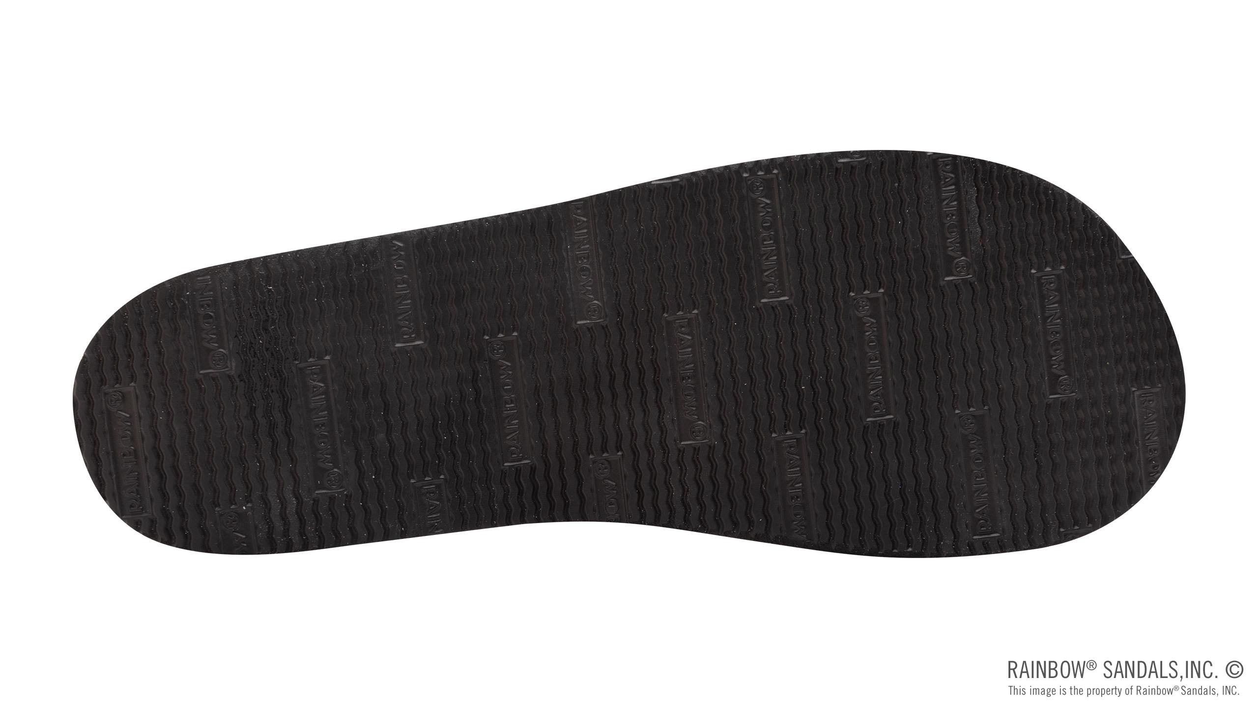 Six Layer Leather Wedge - 3/4" Strap with Crystals
