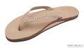 Crystal Collection - Single Layer Arch Support Leather 1/2" Narrow Strap with Crystals