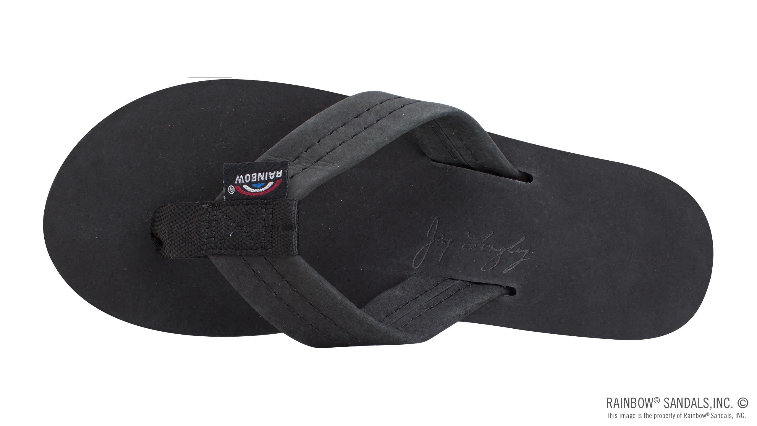 The Americana - Women's  Single layer Premier Leather Red White & Blue Mid Sole with a 1" Strap
