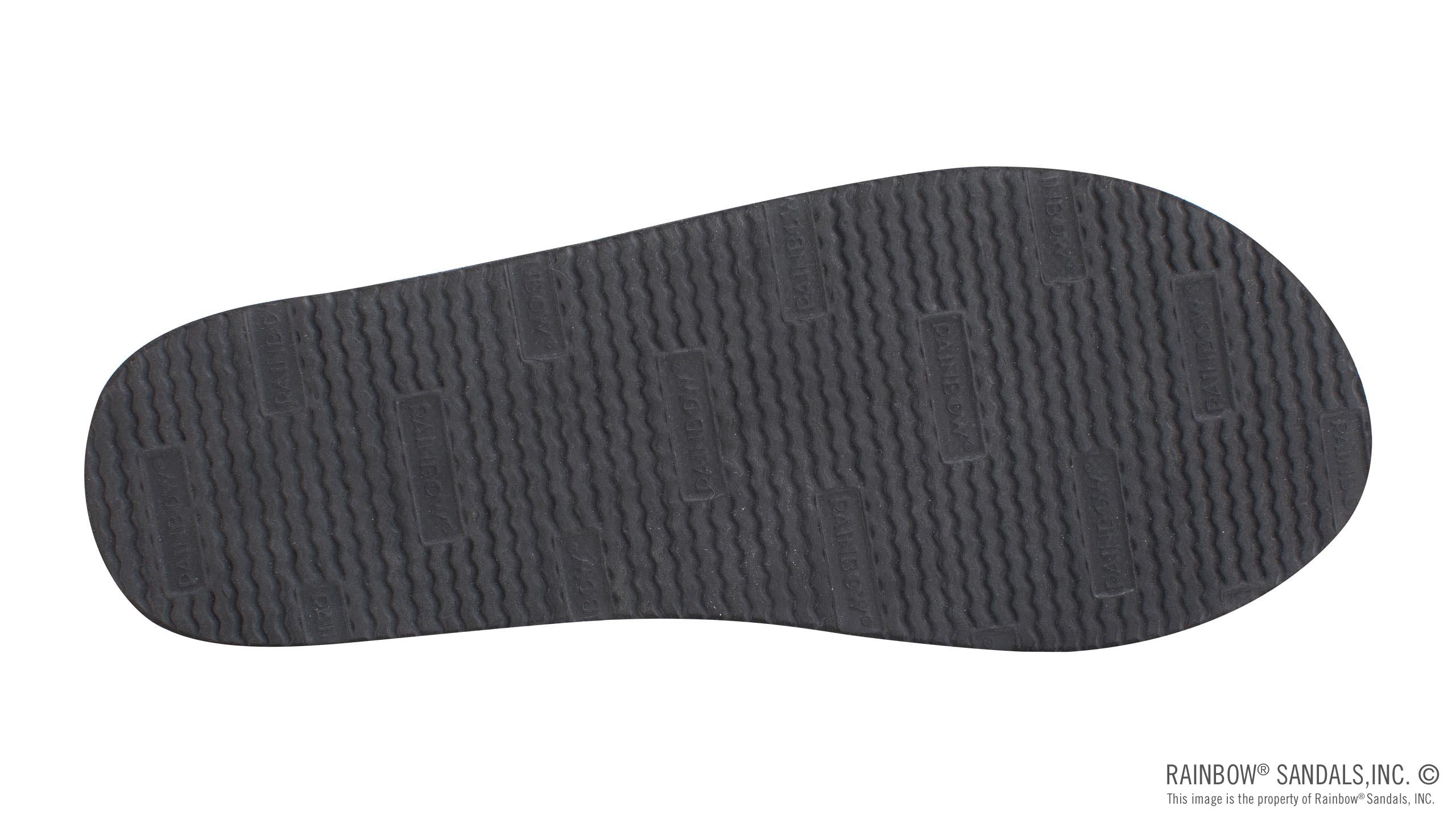 The Americana - Women's  Single layer Premier Leather Red White & Blue Mid Sole with a 1" Strap