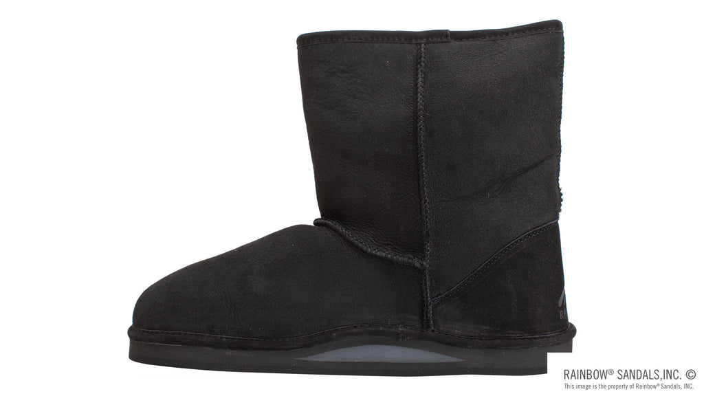 Leather Sheepskin Boot