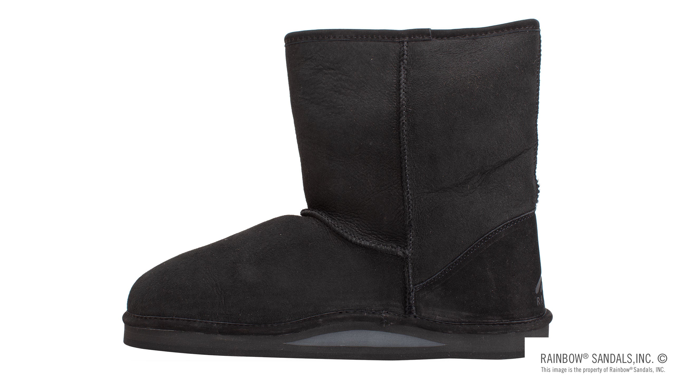 Leather Sheepskin Boot