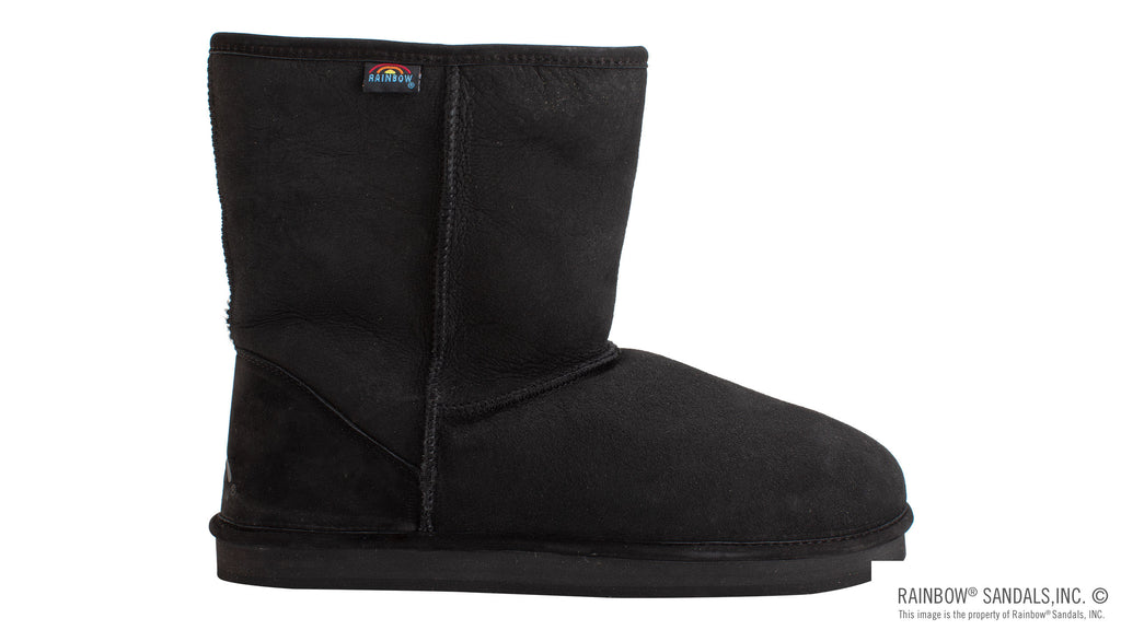 Leather Sheepskin Boot
