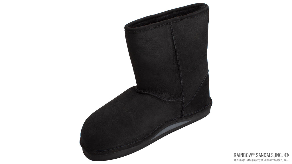 Leather Sheepskin Boot