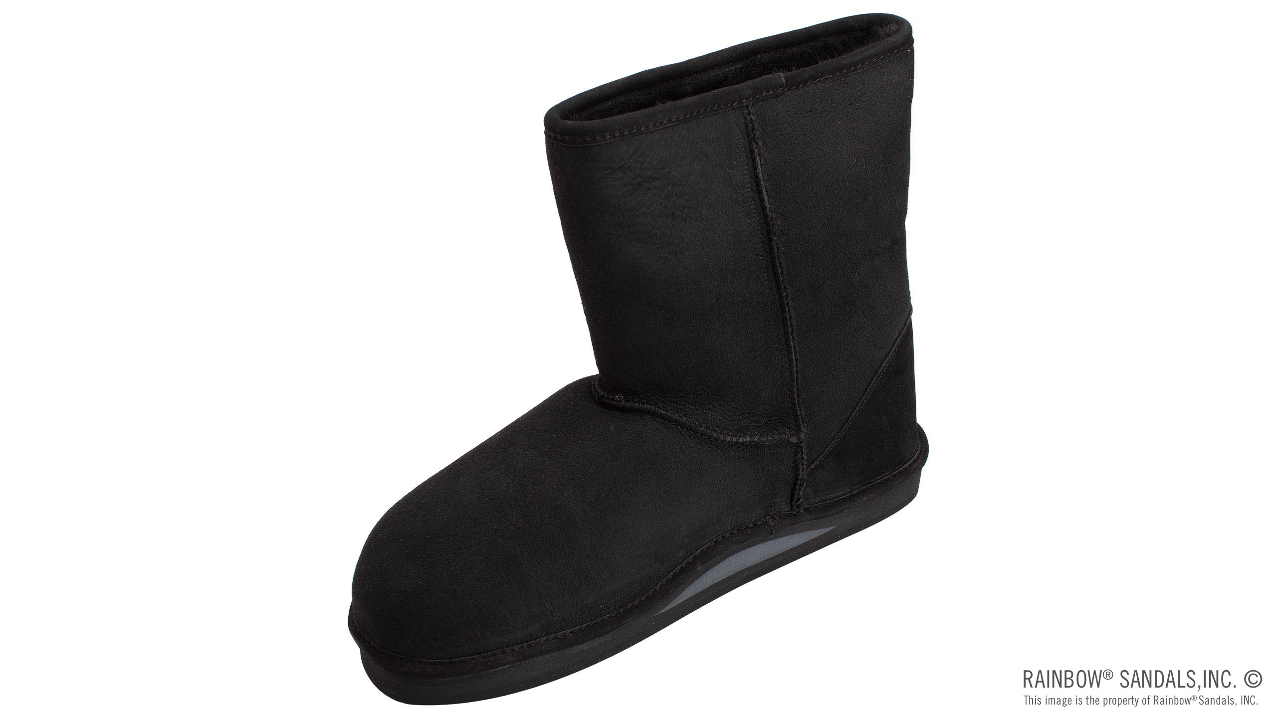 Leather Sheepskin Boot