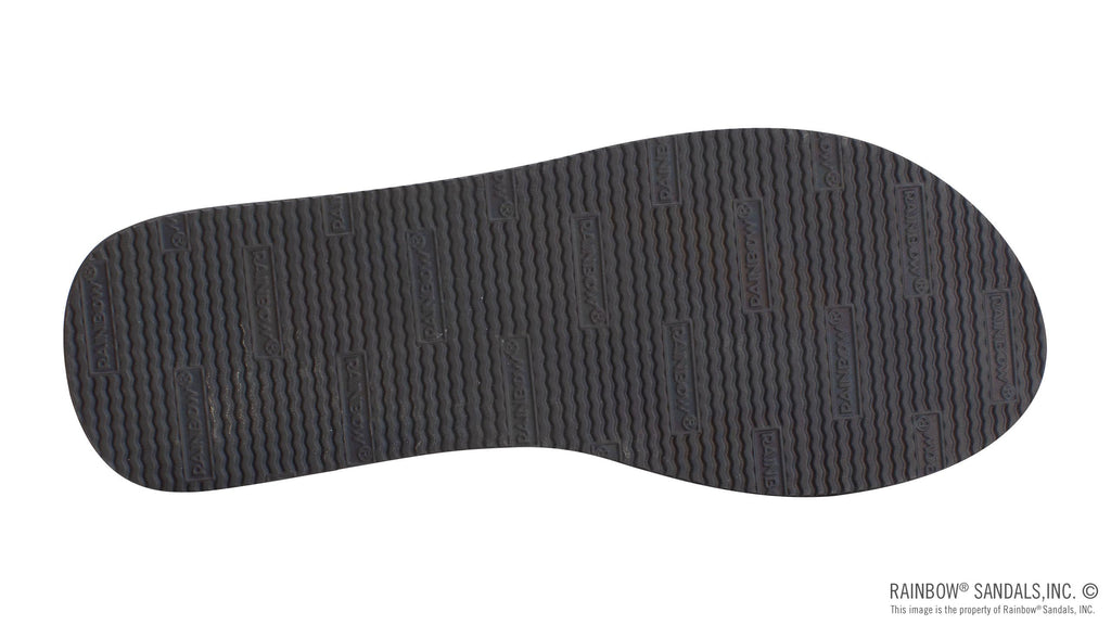 The Catalina - Single Layer Arch Support Premier Leather Tapered Strap
