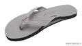 The Catalina - Single Layer Arch Support Premier Leather Tapered Strap