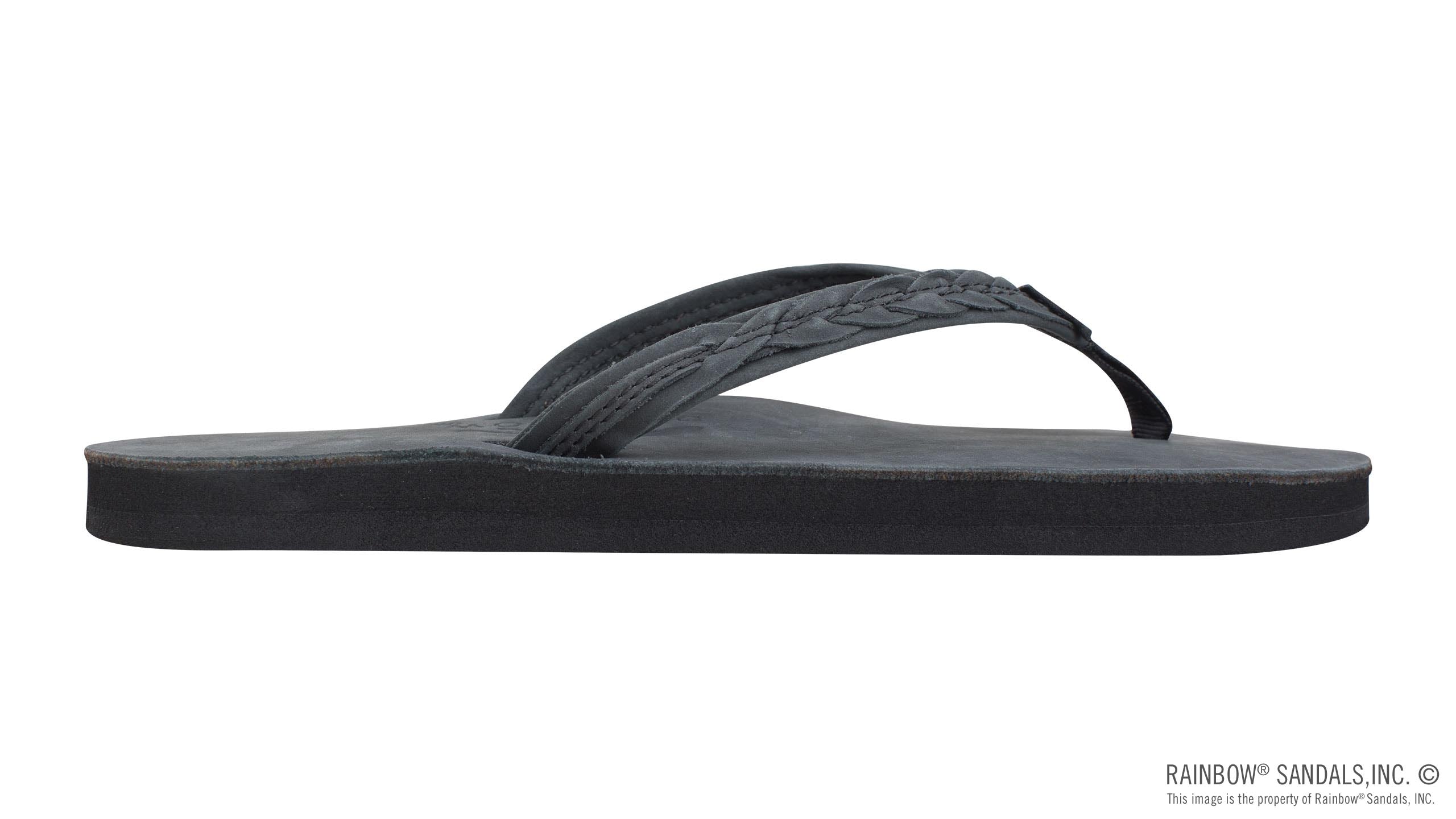 The Madison – Single Layer Arch Support with a  Braid on a 1/2" Narrow Rolled Strap