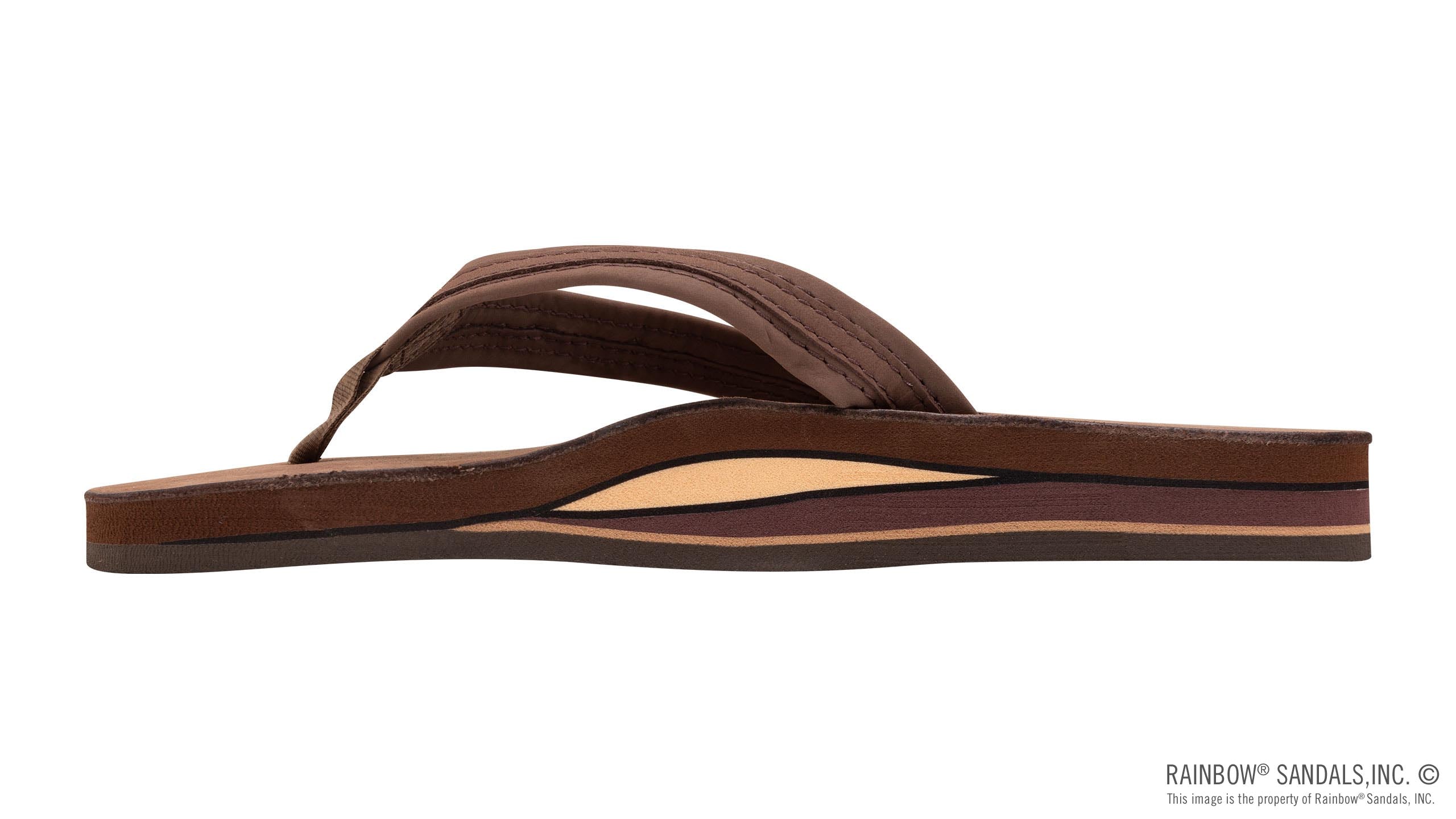 The Madison - Double Layer Arch Support with a Braid on a 3/4" Medium Rolled Strap