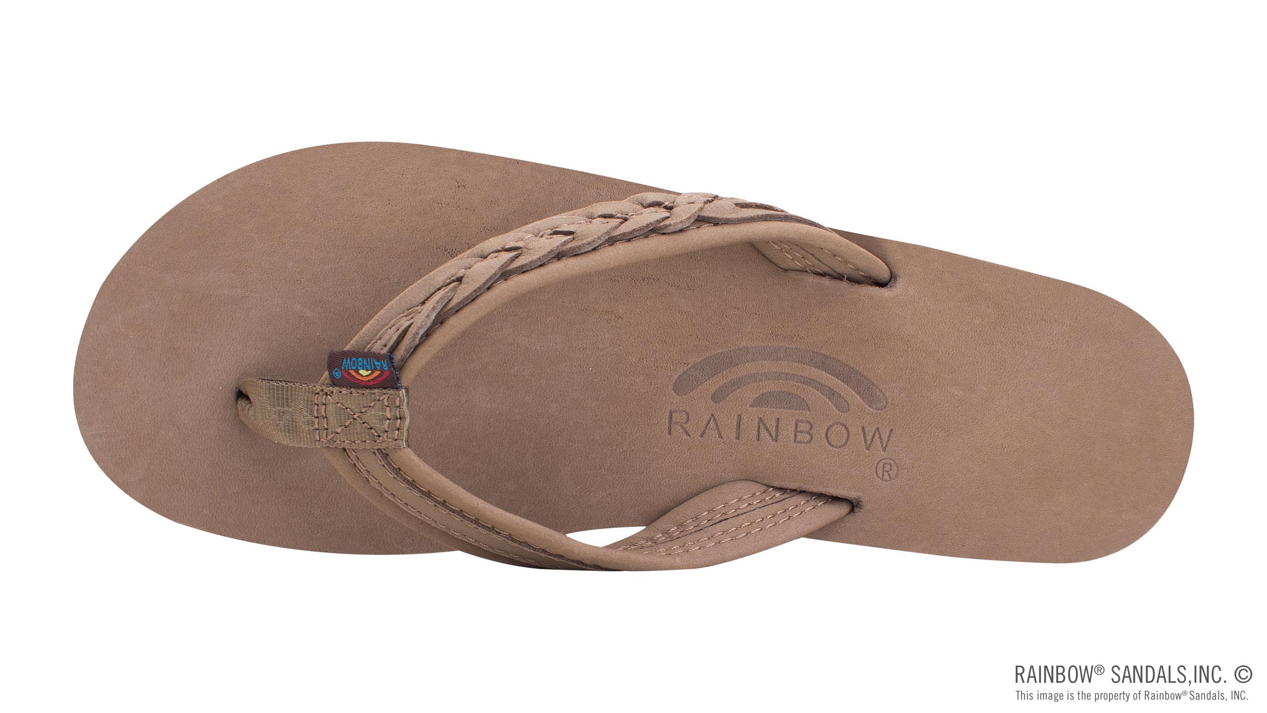 Madison Four Layer Wedge with a 3/4" Medium Braided Strap