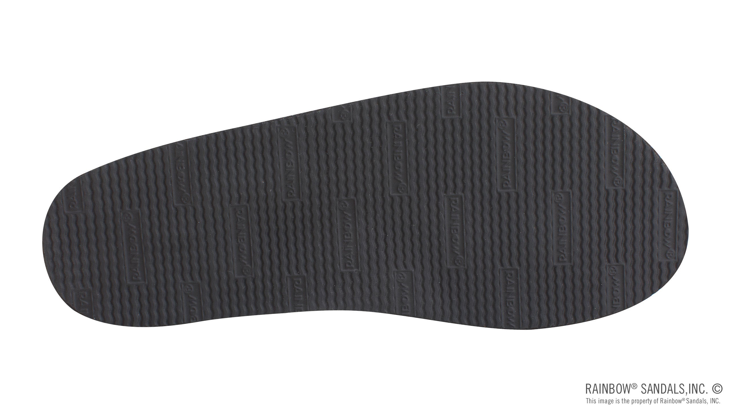 The Rastafarian - Single Layer Classic Black Leather with Rasta Mid Sole