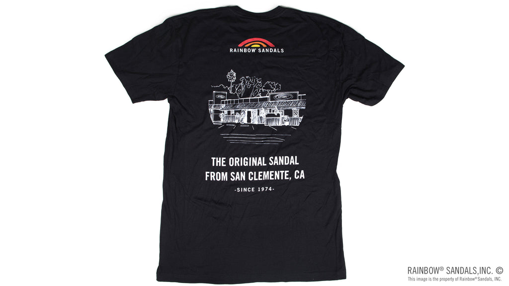 Men's T-Shirt Original Sandal from San Clemente