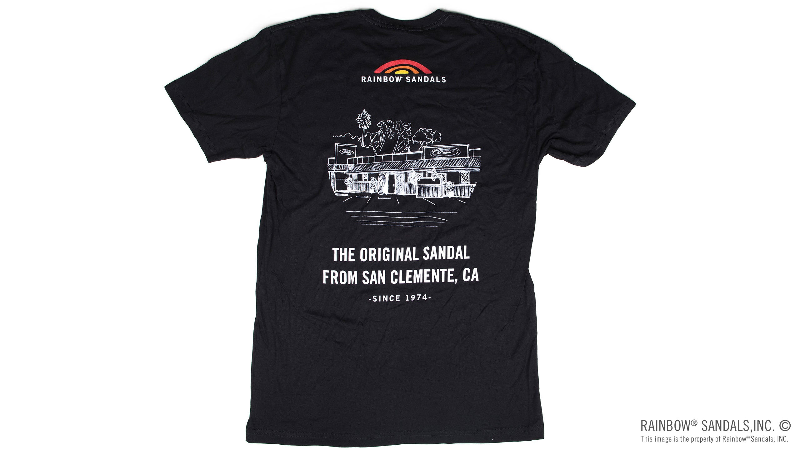 Men's T-Shirt Original Sandal from San Clemente